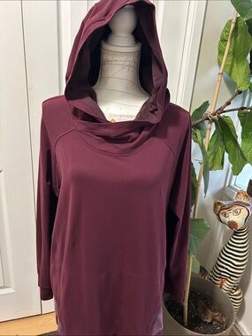 lululemon athletica Maroon Hooded Pullover